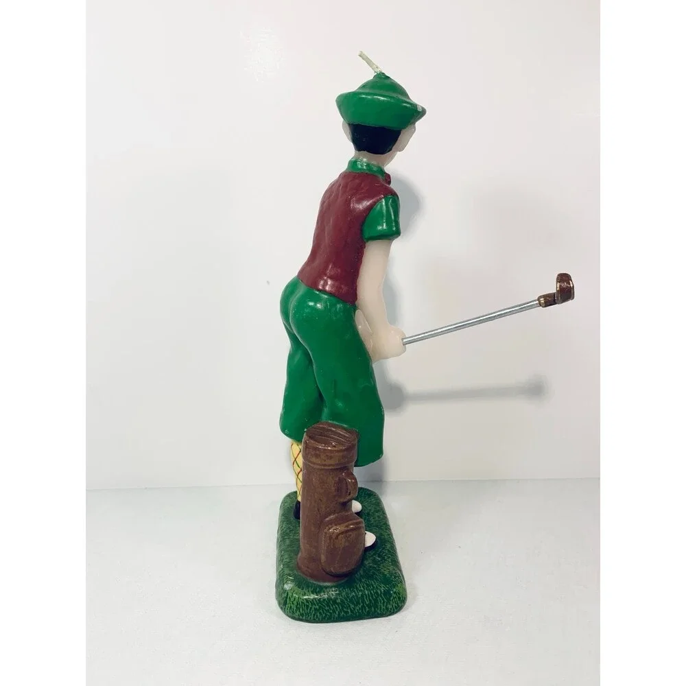 Golfer Candle 1920’s cake topper